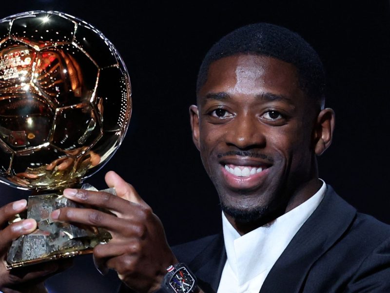 𝐑𝐀𝐒𝐌𝐈: Winga wa PSG, Ousmane Dembele Ashinda Tuzo ya Ballon d’Or 2025