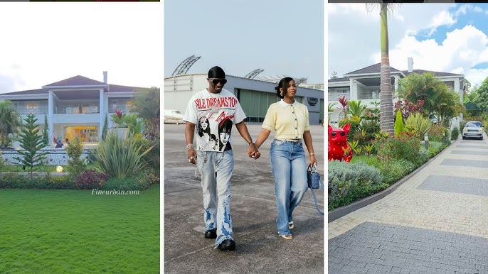 VIDEO: Jux na Priscilla wafanya ukaguzi wa jumba lao la kifahari MANSION Kenya wanalodaiwa kulinunua