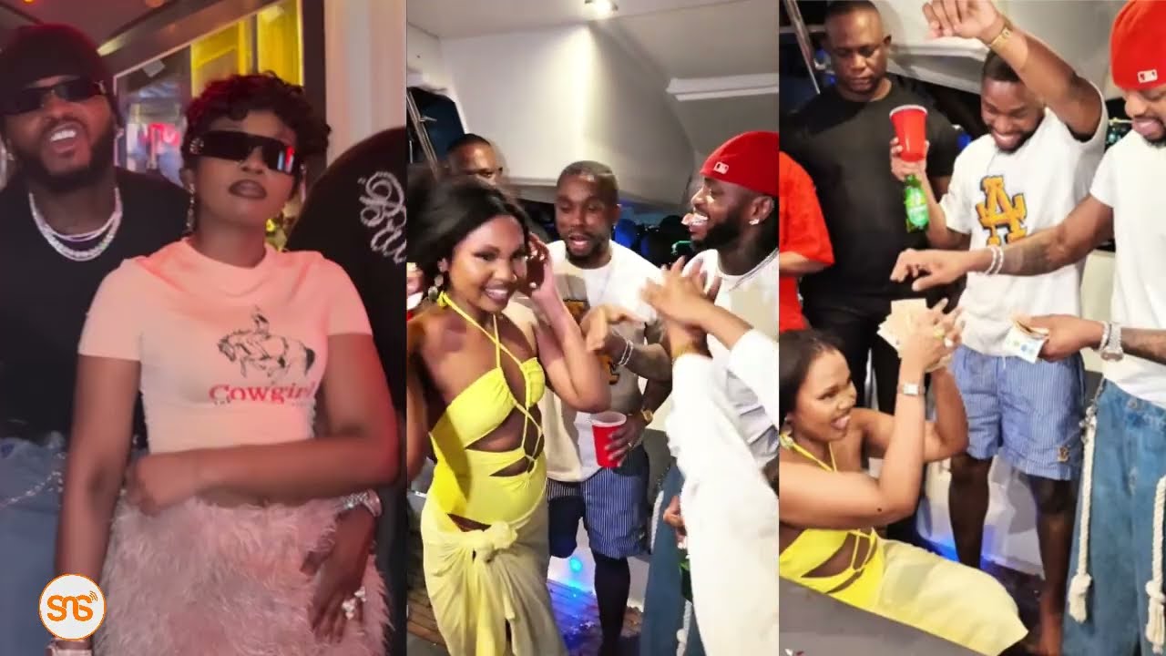 Diamond aonyesha jeuri ya pesa Birthday ya Zuchu! Ammwagia maburungutu ya fedha Zuchu akimtunza