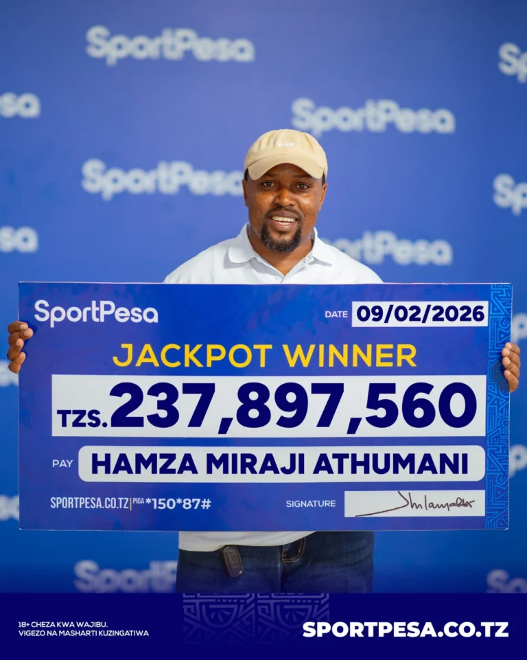 SportPesa Tanzania’s 2026 Midweek Jackpot season starts with a bang