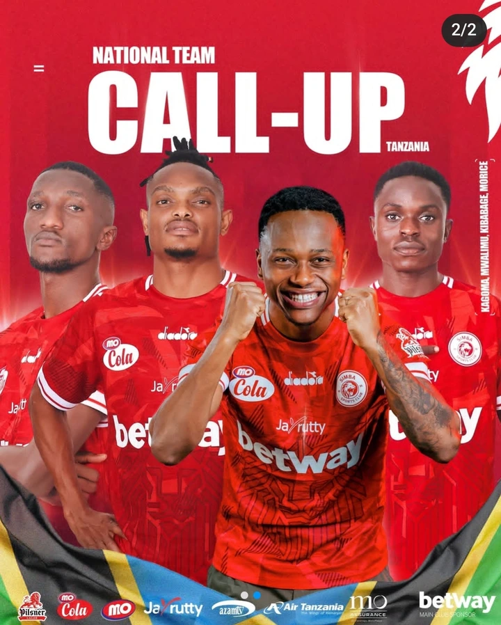 Wachezaji Wa Simba SC Walioitwa Timu Zao Za Taifa