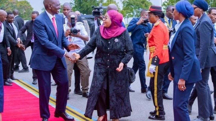 Ruto amsifu Rais Samia kwa uongozi imara
