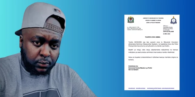 Polisi Yathibitisha Kumshikilia Damour Aliyeripotiwa Kuchukuliwa na Watu Saba Nyumbani Kwao Mburahati