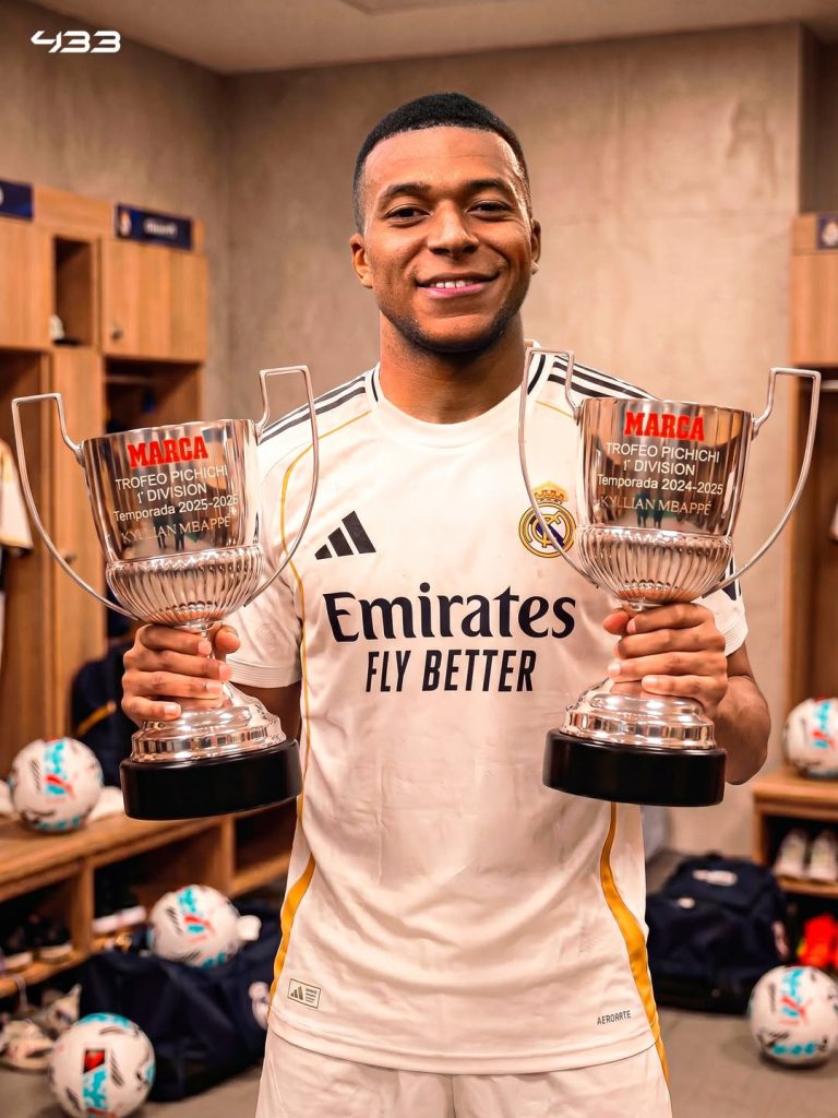 Mbappe Mfungaji Bora wa Laliga Kwa Msimu wa Pili Mfululizo