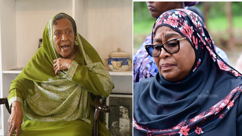 Rais Samia aomboleza kifo cha Mama Fatma Karume
